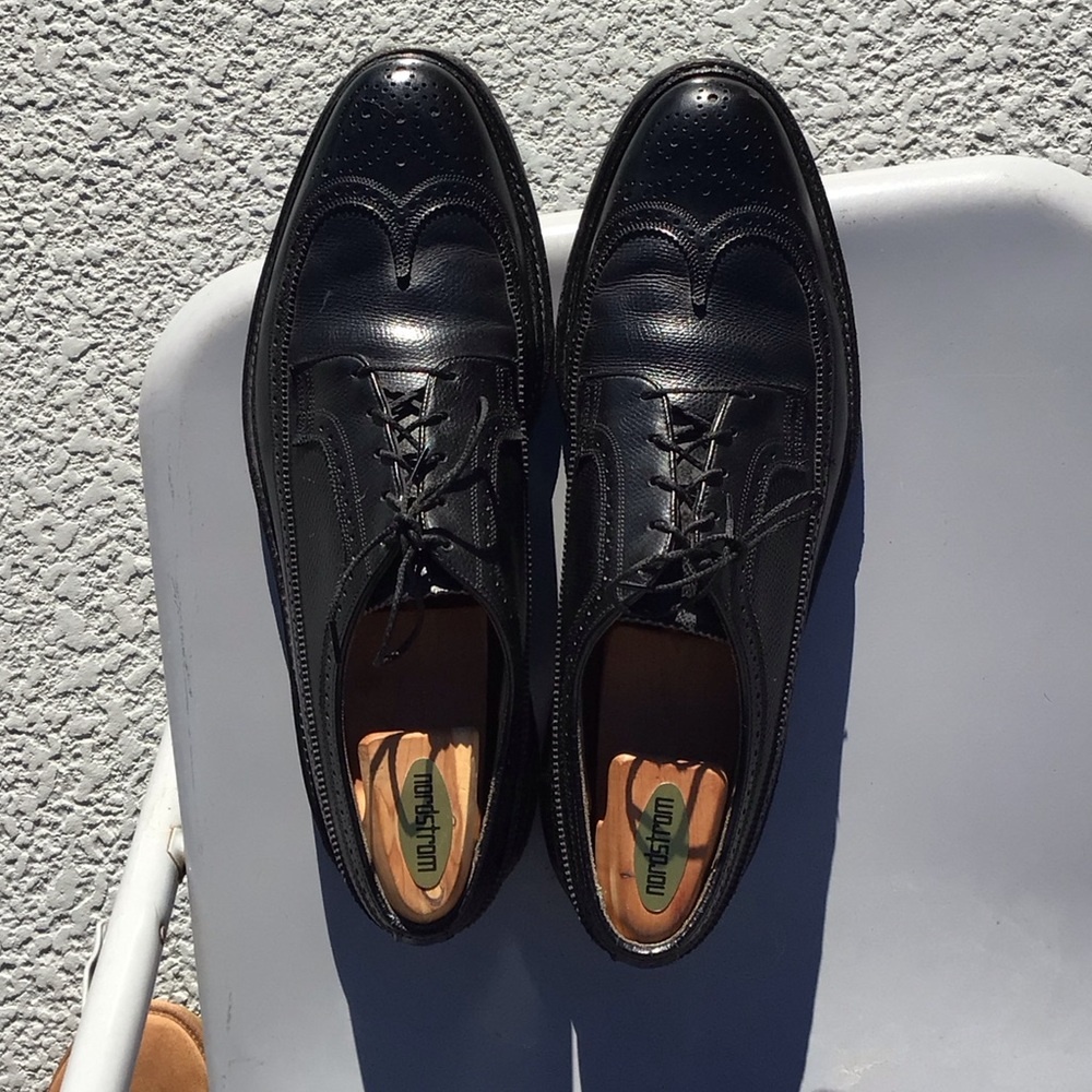 Florsheim Vintage USA 11.5/D V cleat classic used conditions